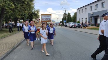 Gmina Ostrówek była gospodarzem niedzielnych Dożynek Powiatu Wieluńskiego